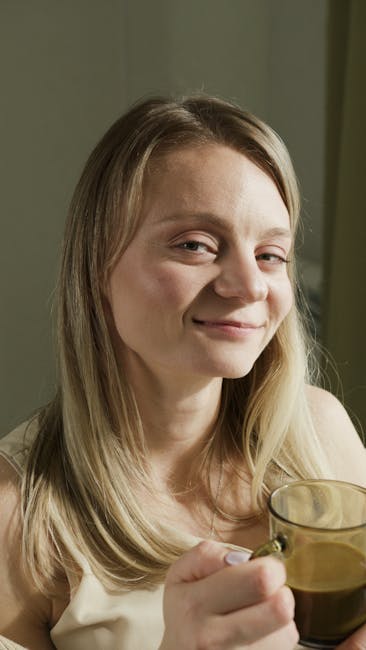 Person looking refreshed after taking breaks
